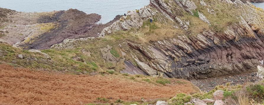 Falaise en Bretagne