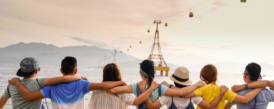 Des jeunes adolescents lors d'un voyage (c) Duy Pham