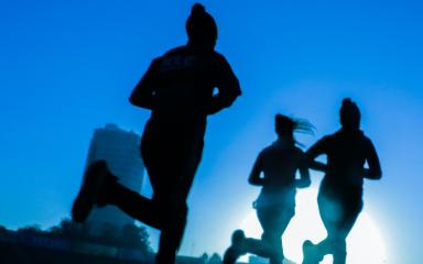 Des collègues faisant du sport (c) Fitsum Admasu