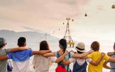 Des jeunes adolescents lors d'un voyage (c) Duy Pham